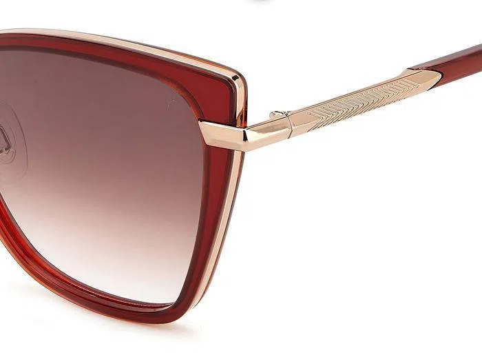 Rag & Bone RNB1057 Sunglasses - BURGUNDY - view 3